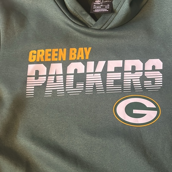 Green Bay Packers Dri Fit sweatshirt, YXL - Picture 3 of 5